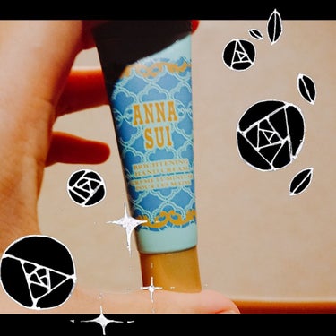 ANNA SUI ブライトニング ハンド クリームのクチコミ「いい香りです🌹

しっかり潤います🌹

他の化粧品を買うときにタダでついてきました！！うれしか.....」（1枚目）