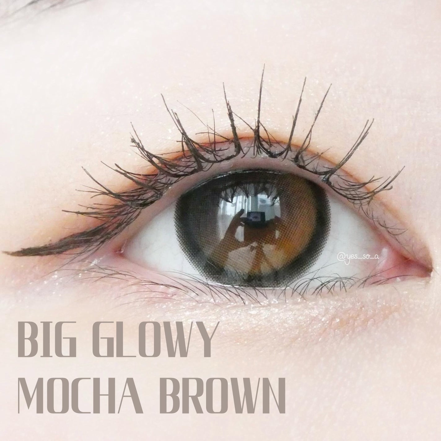 ビッグ グローイ 1Month/OLENS/1ヶ月(1MONTH)カラコンを使ったクチコミ(1枚目)