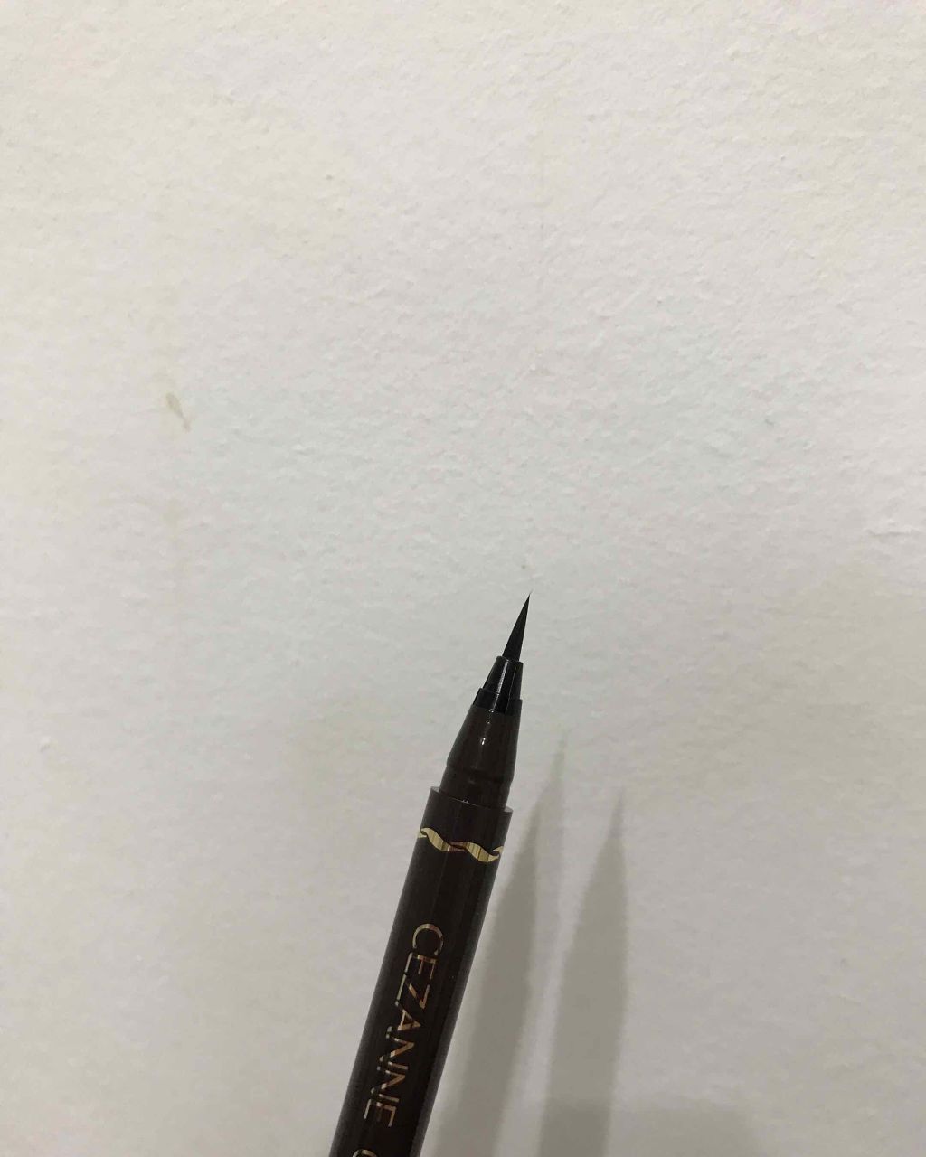 極細 アイライナーR 00 ブラウンブラック/CEZANNE/リキッドアイライナーを使ったクチコミ（2枚目）