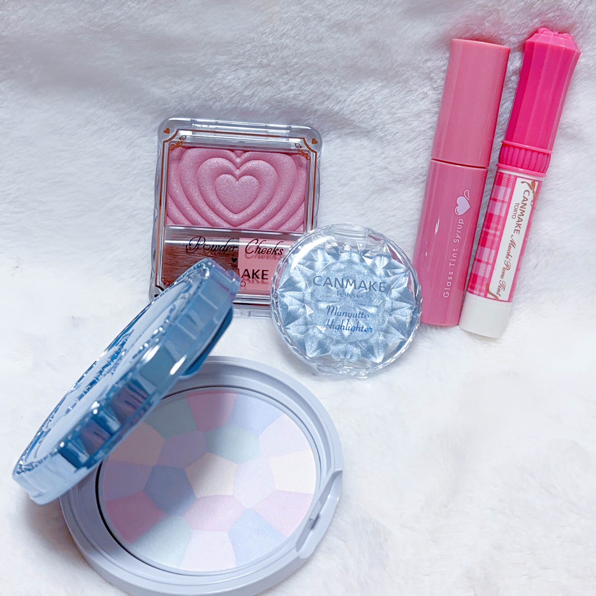 むにゅっとハイライター/キャンメイク/クリームハイライトを使ったクチコミ（1枚目）