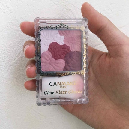 グロウフルールチークス/キャンメイク/パウダーチークを使ったクチコミ(1枚目)