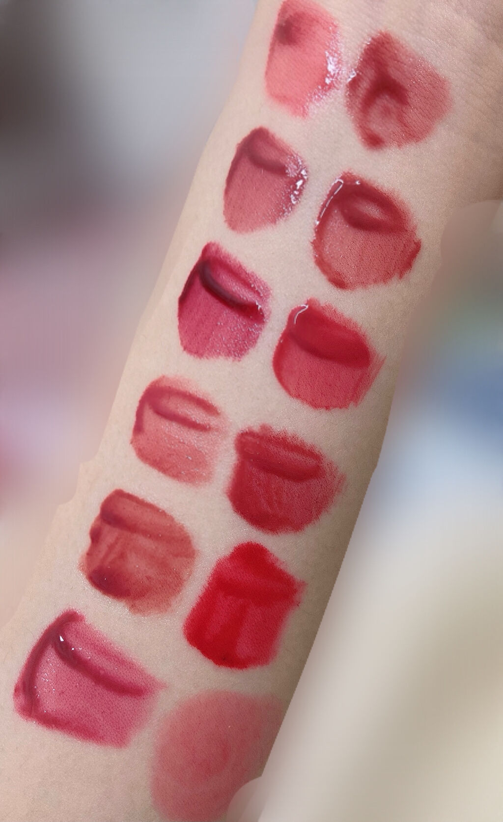 ジューシーラスティングティント/rom&nd/リップティントを使ったクチコミ（2枚目）