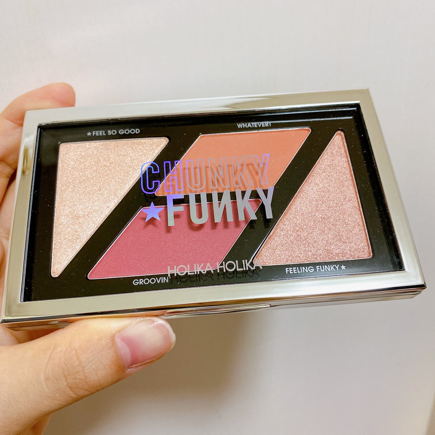 SO FUNK MULTI BLUSHER PALETTE/HOLIKA HOLIKA/パウダーチークを使ったクチコミ(1枚目)
