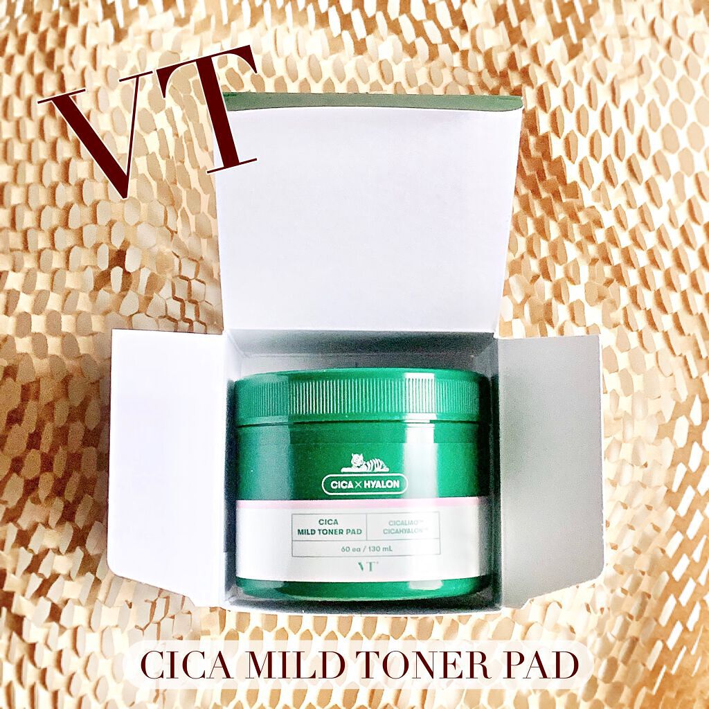 CICA マイルドトナーパッド/VT/トナーパッドを使ったクチコミ（1枚目）