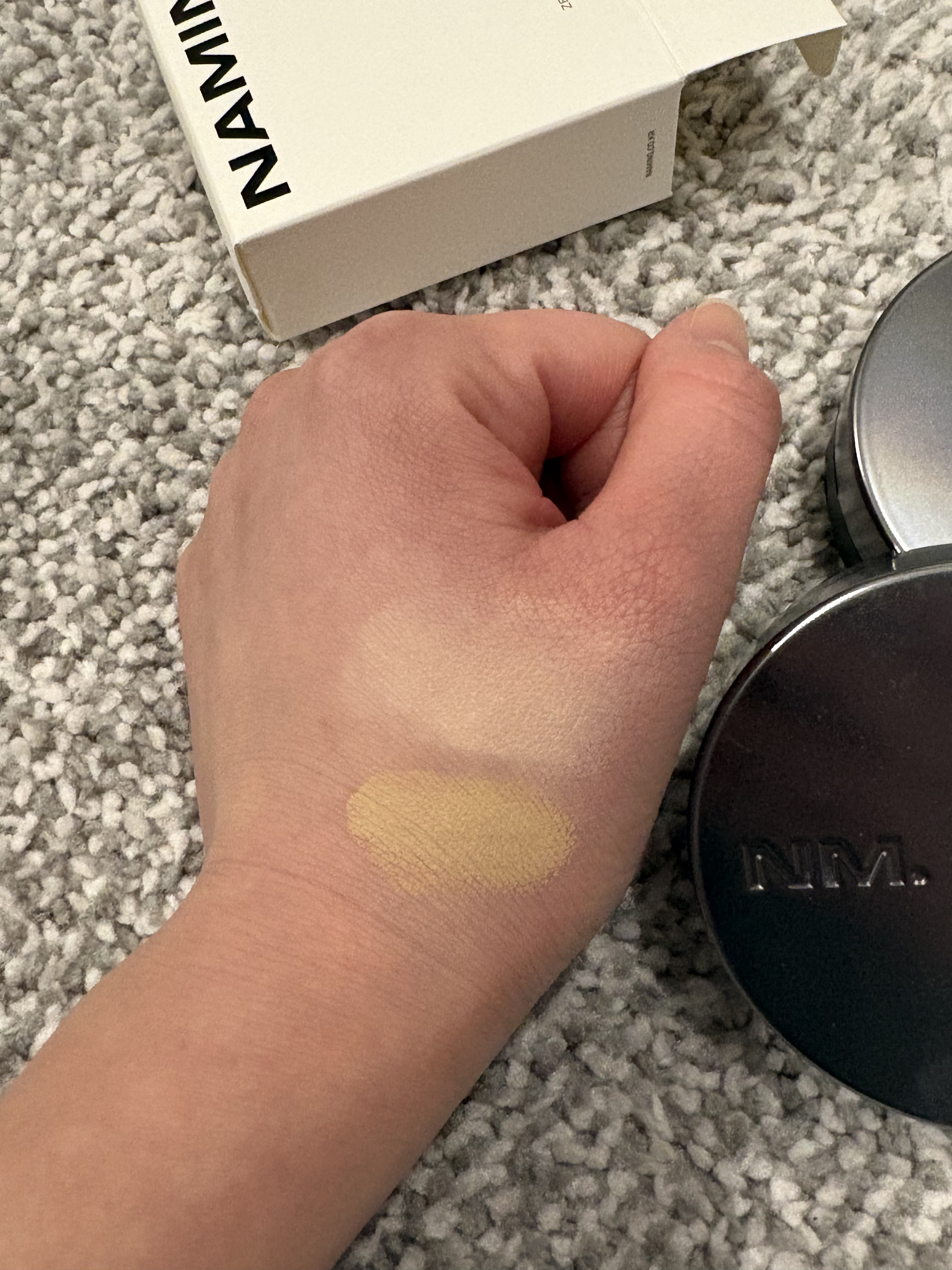 ネーミング　ソフティクリームブラッシュ/NAMING./ジェル・クリームチークを使ったクチコミ（3枚目）