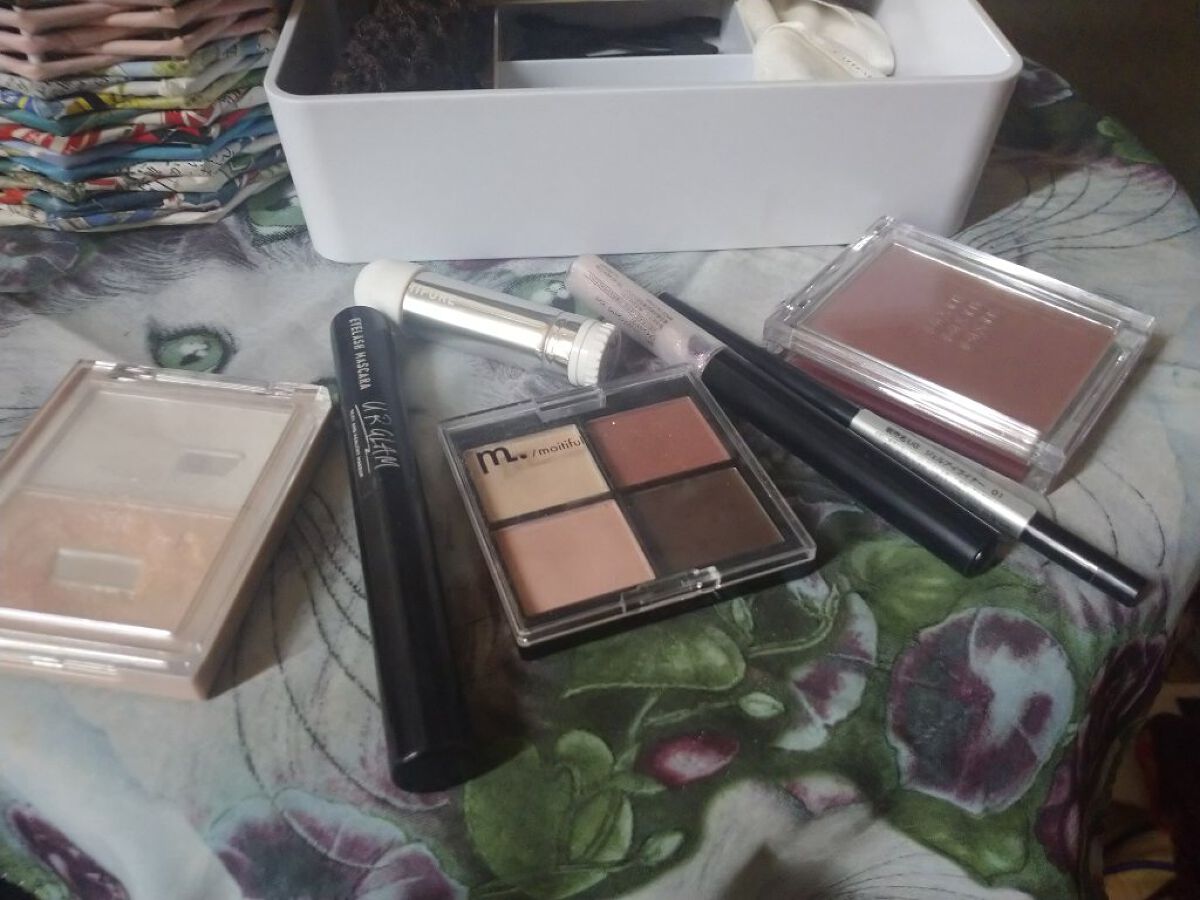 シングルカラーチーク 08 ピンクモーブ/aZTK/パウダーチークを使ったクチコミ（2枚目）