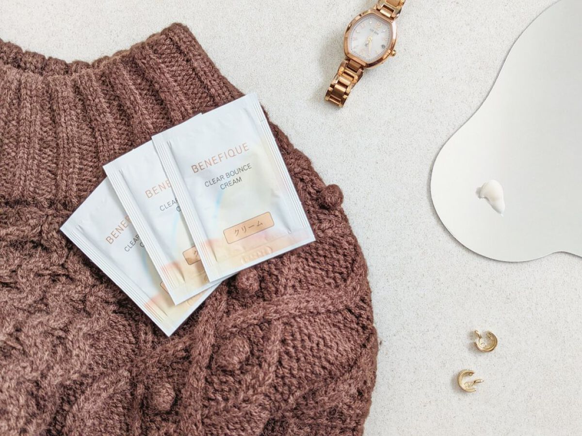 クリアバウンスクリーム /BENEFIQUE/フェイスクリームを使ったクチコミ（1枚目）