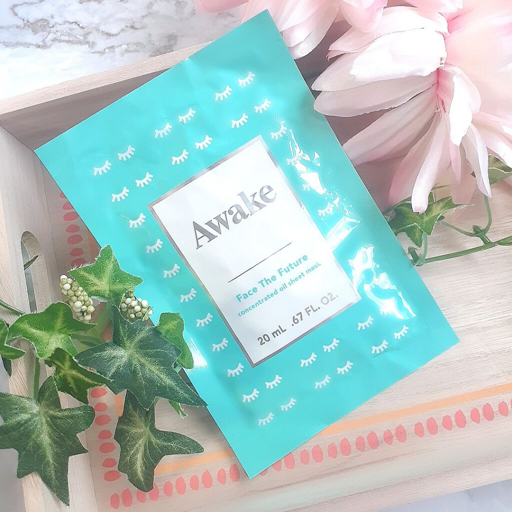 フェイスザフューチャー コンセントレイティッド オイルシートマスク/Awake/シートマスク・パックを使ったクチコミ（1枚目）