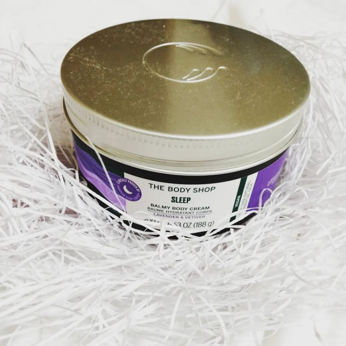 ウェルネス バーミィボディクリーム ラベンダー&ベチバー/THE BODY SHOP/ボディクリームを使ったクチコミ(4枚目)