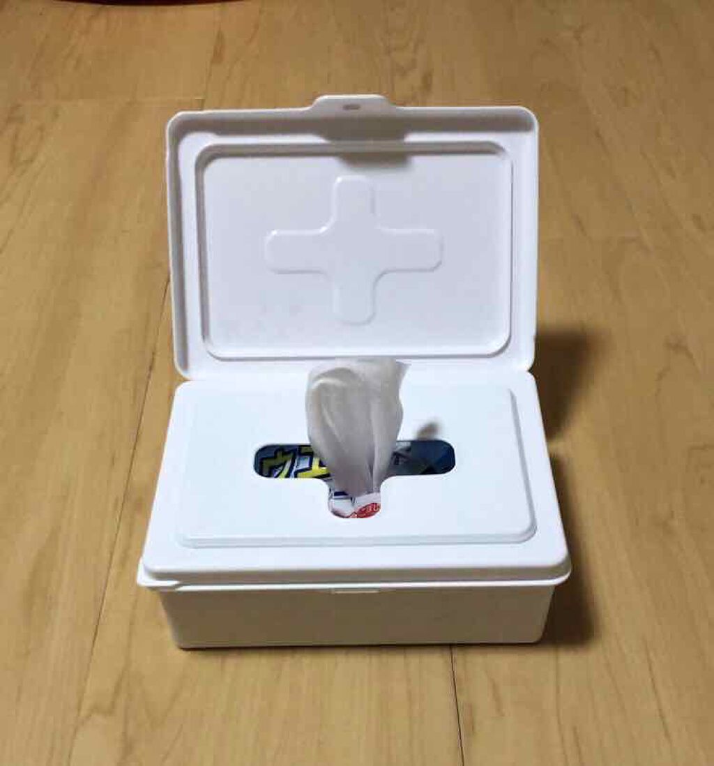 ウエットティッシュケース/セリア/ティッシュを使ったクチコミ(1枚目)