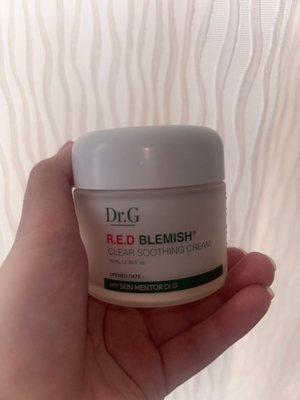 レッドブレミッシュ クリアスージングクリーム/Dr.G/フェイスクリームを使ったクチコミ(1枚目)