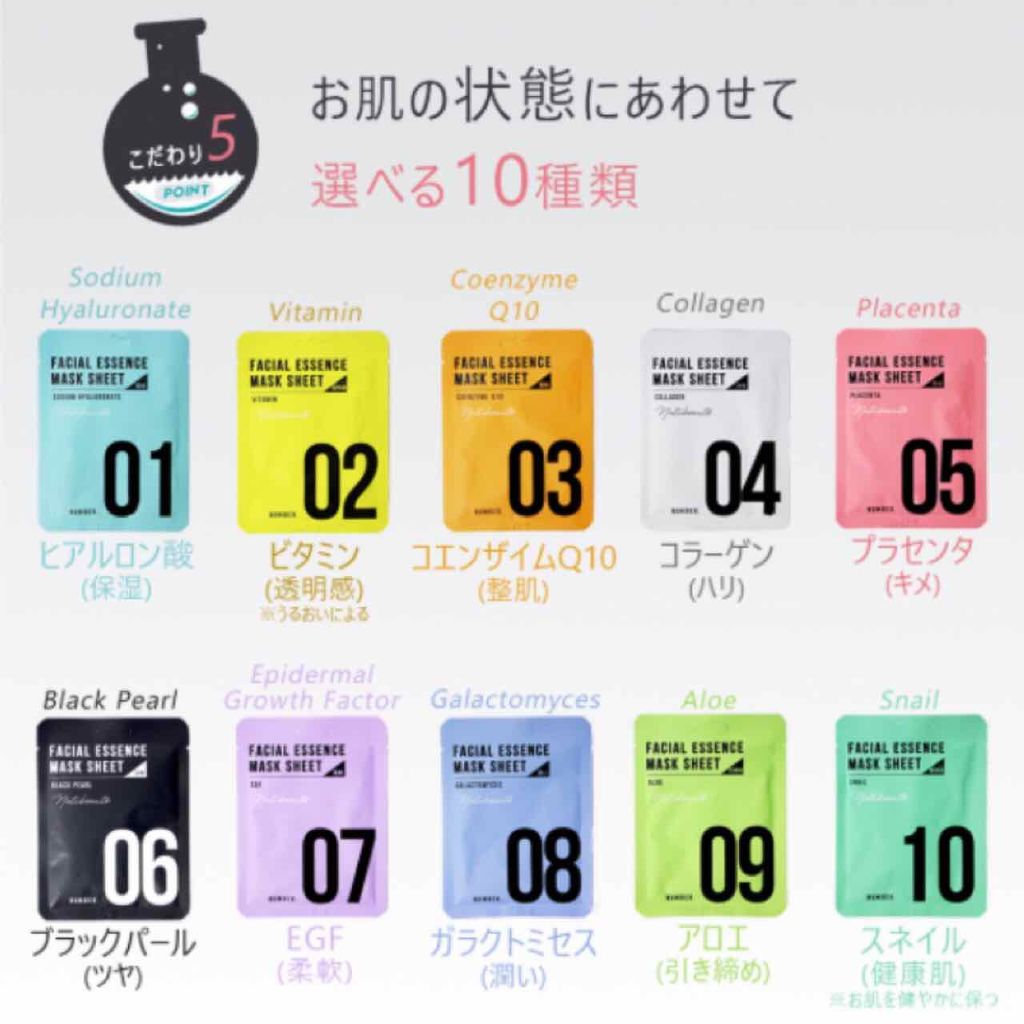 フェイシャルエッセンスマスクシート/ナチュボーテ/シートマスク・パックを使ったクチコミ（3枚目）