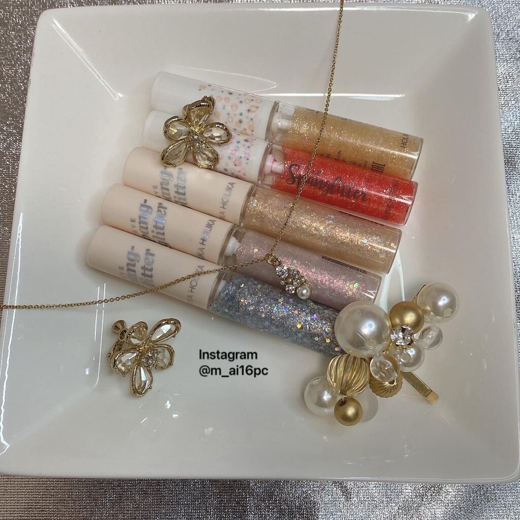 アイスパングルグリッター/HOLIKA HOLIKA/グリッターを使ったクチコミ(1枚目)