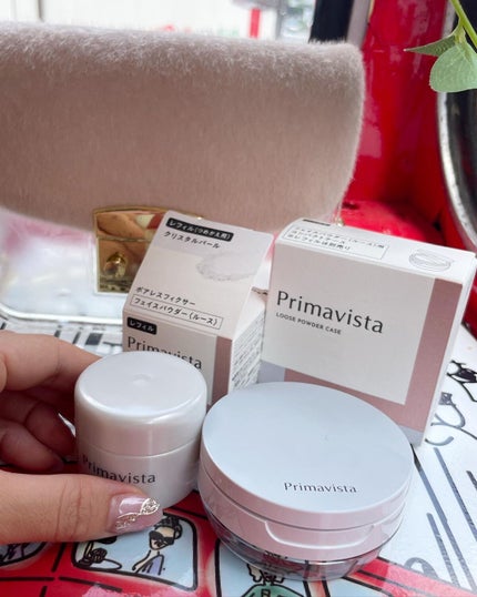 ポアレスフィクサー/プリマヴィスタ/ルースパウダーを使ったクチコミ(2枚目)