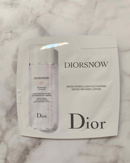 スノー ライト エッセンス ローション (薬用化粧水) (医薬部外品)/Dior/化粧水を使ったクチコミ(1枚目)