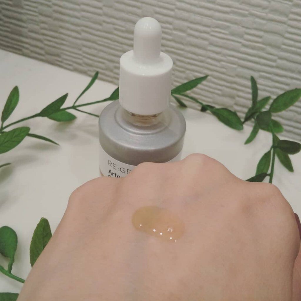 カワラヨモギ90カーミングアンプル/RE:GET/美容液を使ったクチコミ（2枚目）