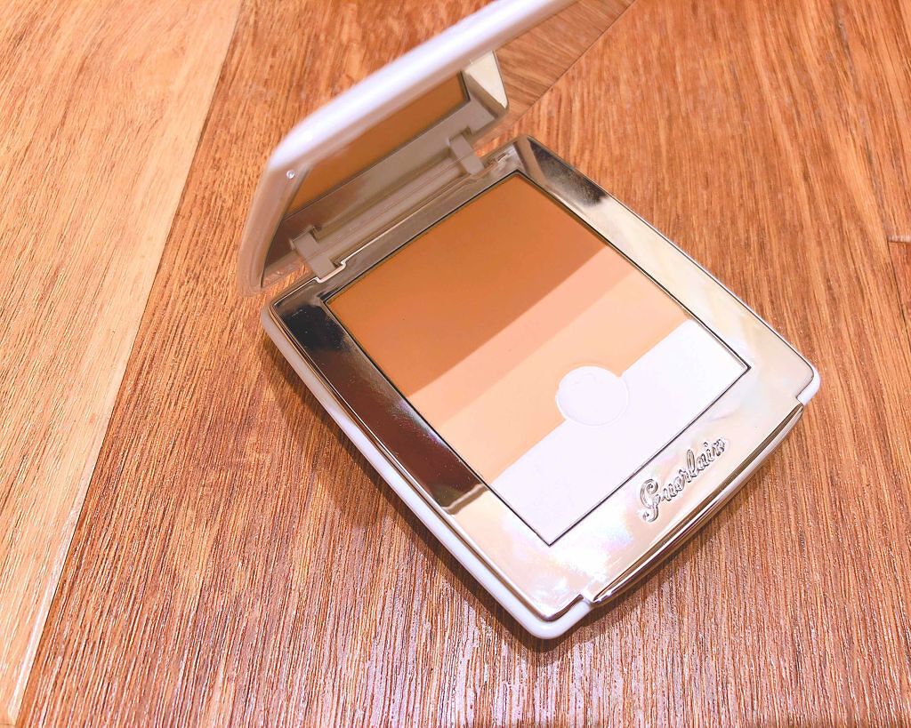 ペルル ブラン ライトブースター コンパクト/GUERLAIN/パウダーファンデーションを使ったクチコミ(1枚目)