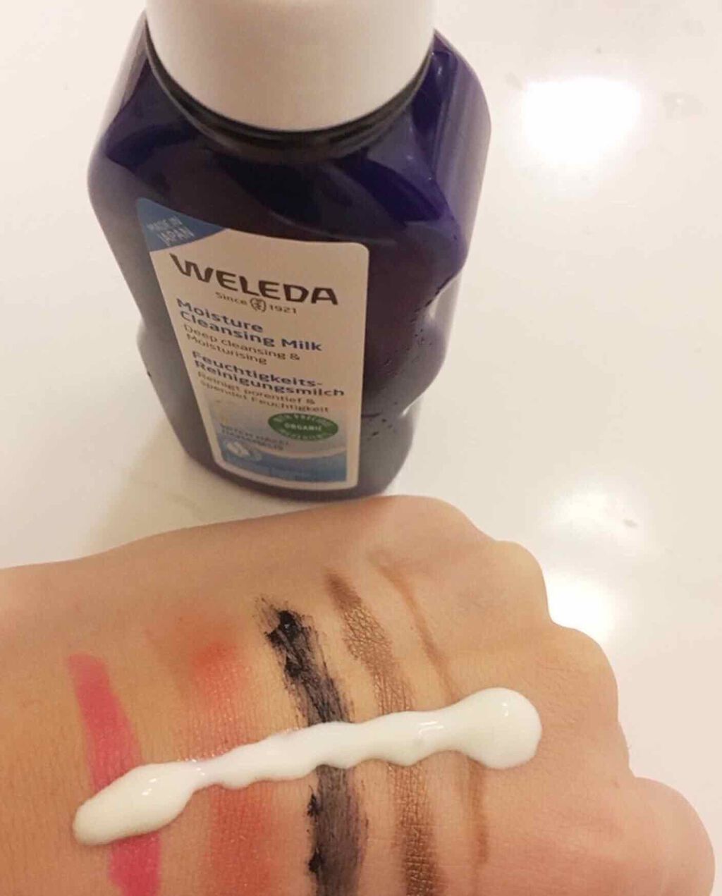モイスチャー クレンジングミルク/WELEDA/ミルククレンジングを使ったクチコミ（2枚目）
