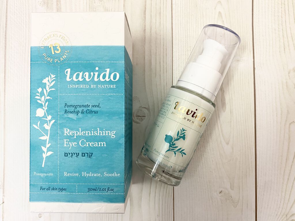 リプレニッシングアイクリーム/Lavido/アイケア・アイクリームを使ったクチコミ（2枚目）