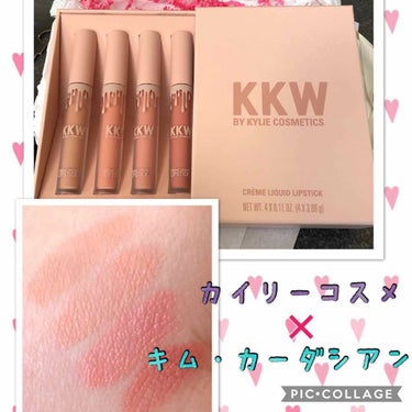 KKW BY KYLI COSMETICS/Kylie Cosmetics/リップケア・リップクリームを使ったクチコミ（1枚目）