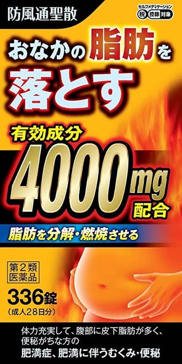 防風通聖散料エキス錠(創至聖)（医薬品）/ 北日本科学/その他を使ったクチコミ（2枚目）