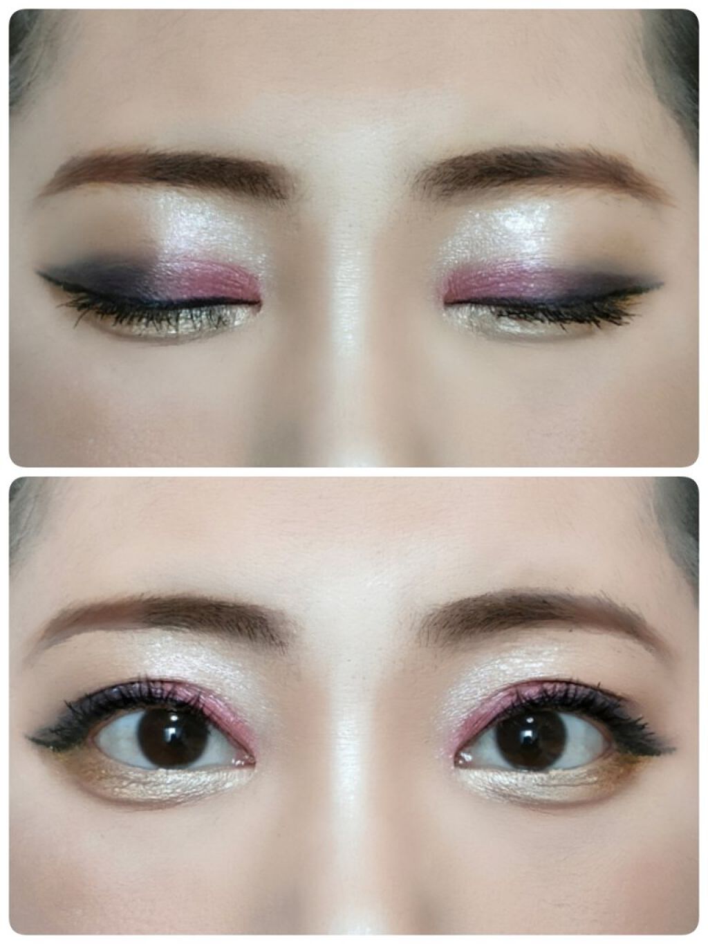 SHIMMERS 10 SHADE SHIMMER EYESHADOW PALETTE/PROFUSION COSMETICS/アイシャドウパレットを使ったクチコミ（3枚目）