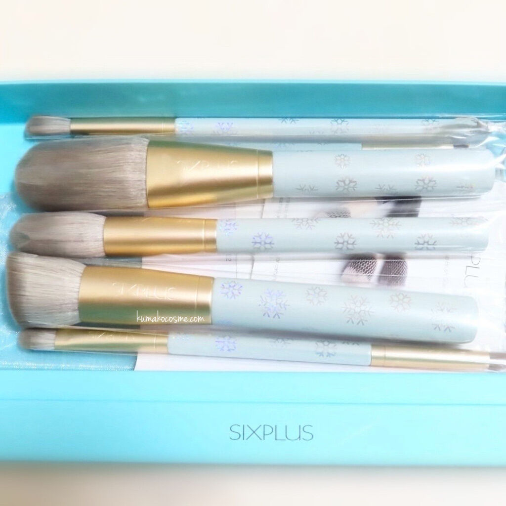 SIXPLUS メイクブラシ6本セット-Fairytaleシリーズ/SIXPLUS/メイクブラシを使ったクチコミ（2枚目）