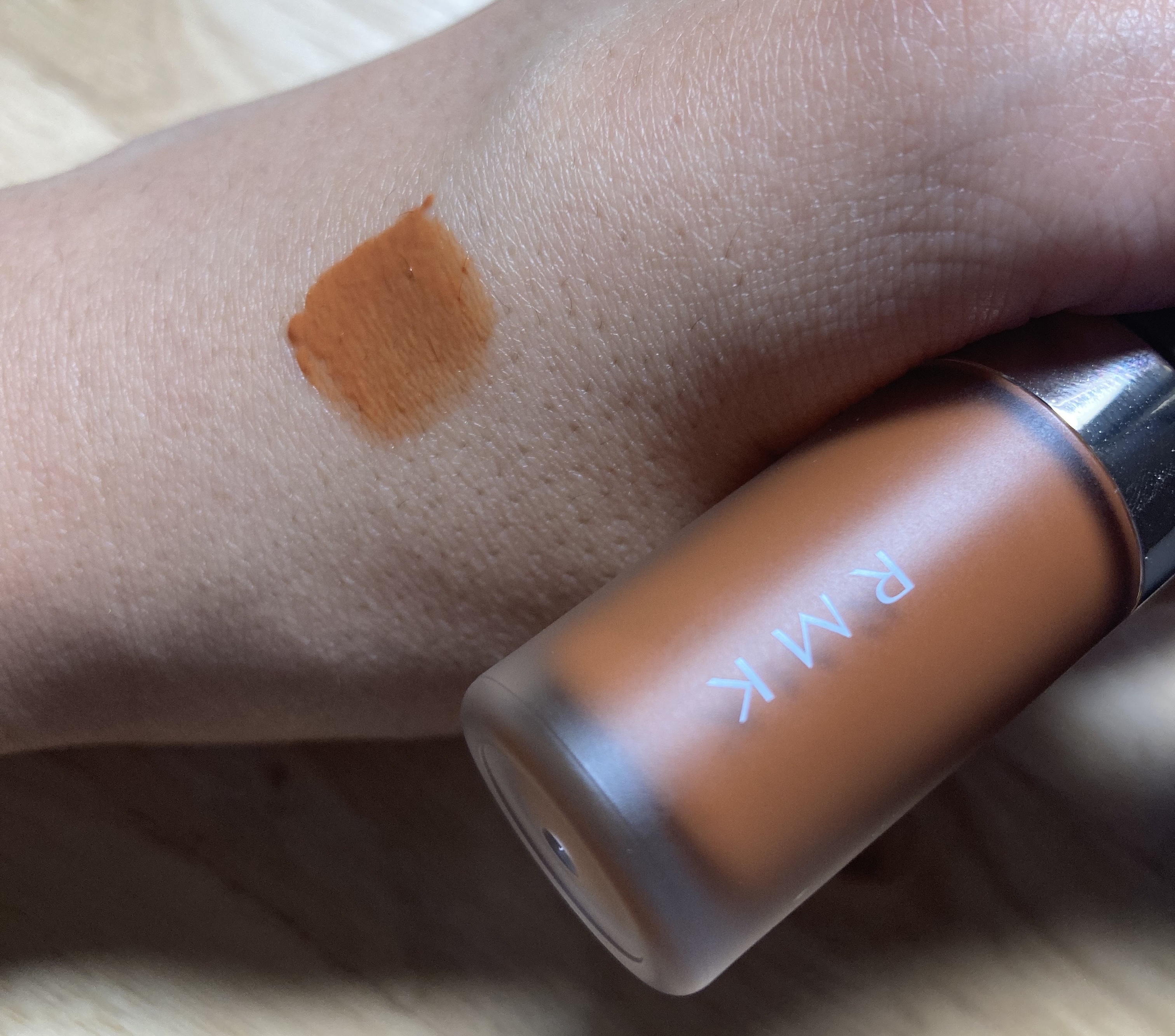 RMK リクイド リップカラー EX-08 アンバー キス（数量限定）/RMK/口紅を使ったクチコミ（1枚目）