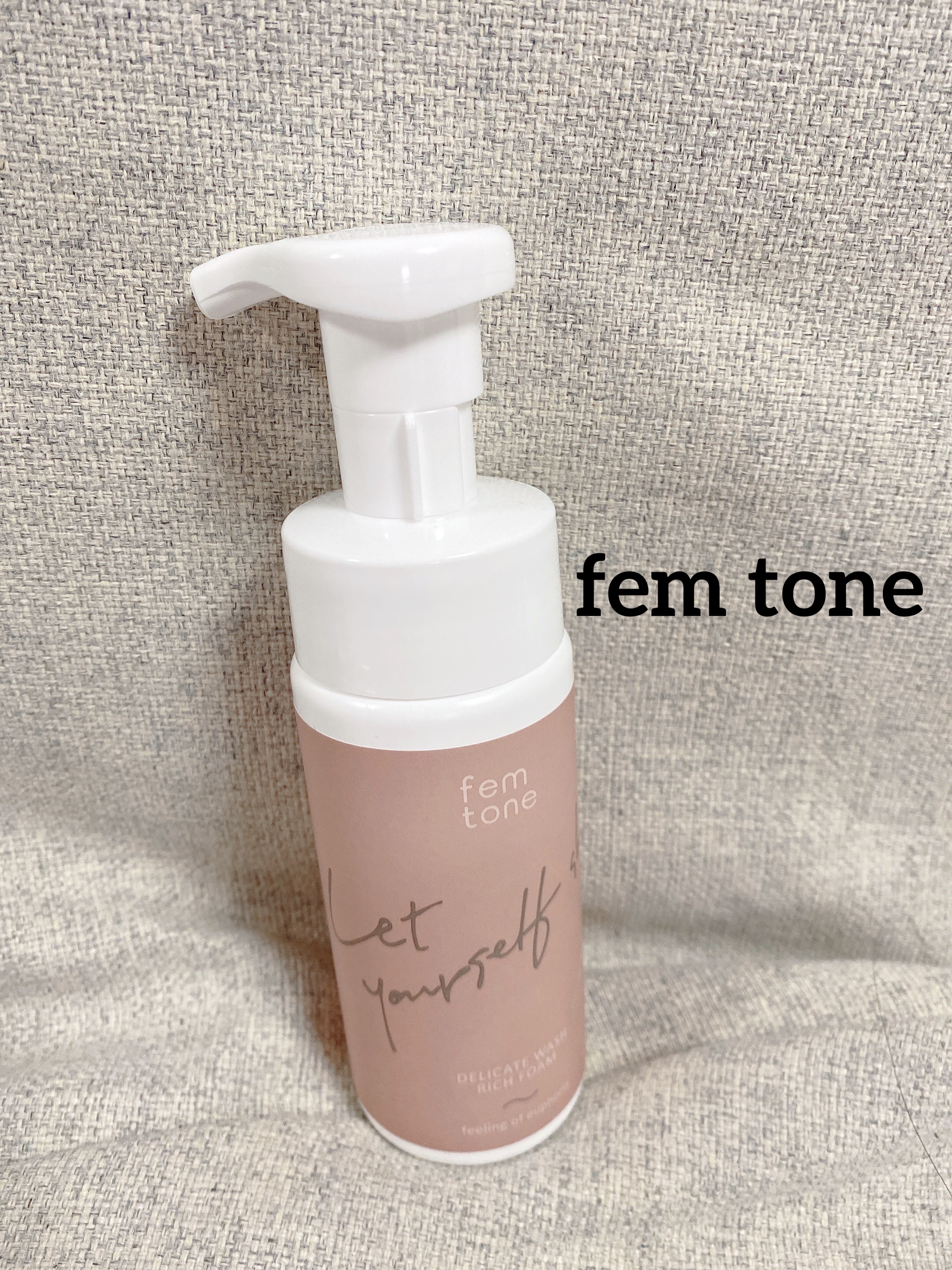 デリケートウォッシュ リッチフォームAY/fem tone/デリケートゾーンケアを使ったクチコミ（1枚目）