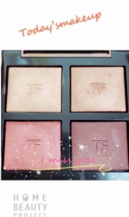アイ カラー クォード/TOM FORD BEAUTY/アイシャドウパレットを使ったクチコミ(1枚目)