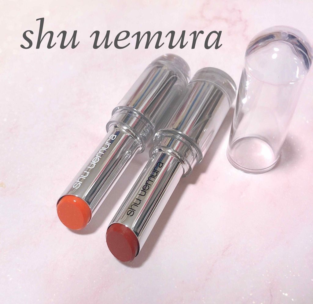 ルージュ アンリミテッド/shu uemura/口紅を使ったクチコミ（1枚目）