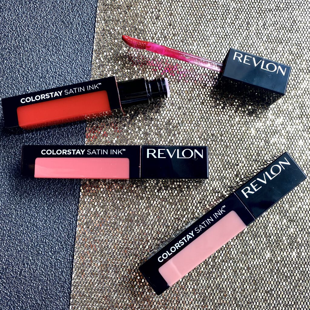 カラーステイ サテン インク 020 オン ア ミッション/REVLON/口紅を使ったクチコミ（2枚目）