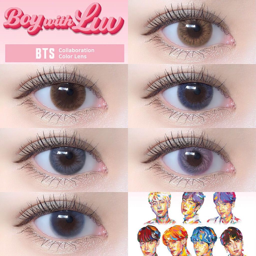  Boy With Luv/OLOLA/カラーコンタクトレンズを使ったクチコミ（1枚目）