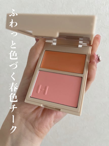 トゥルーディメンションレイヤリングチーク L002 ニューシンフォニー/hince/パウダーチークを使ったクチコミ(1枚目)