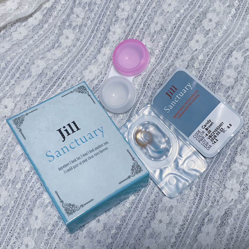 Jill Sanctuary/グラムレンズ/カラーコンタクトレンズを使ったクチコミ（3枚目）