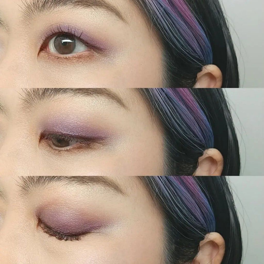 アディクション ザ アイシャドウ クリーム 107C London Blue Topaz/ADDICTION/ジェル・クリームアイシャドウを使ったクチコミ（3枚目）