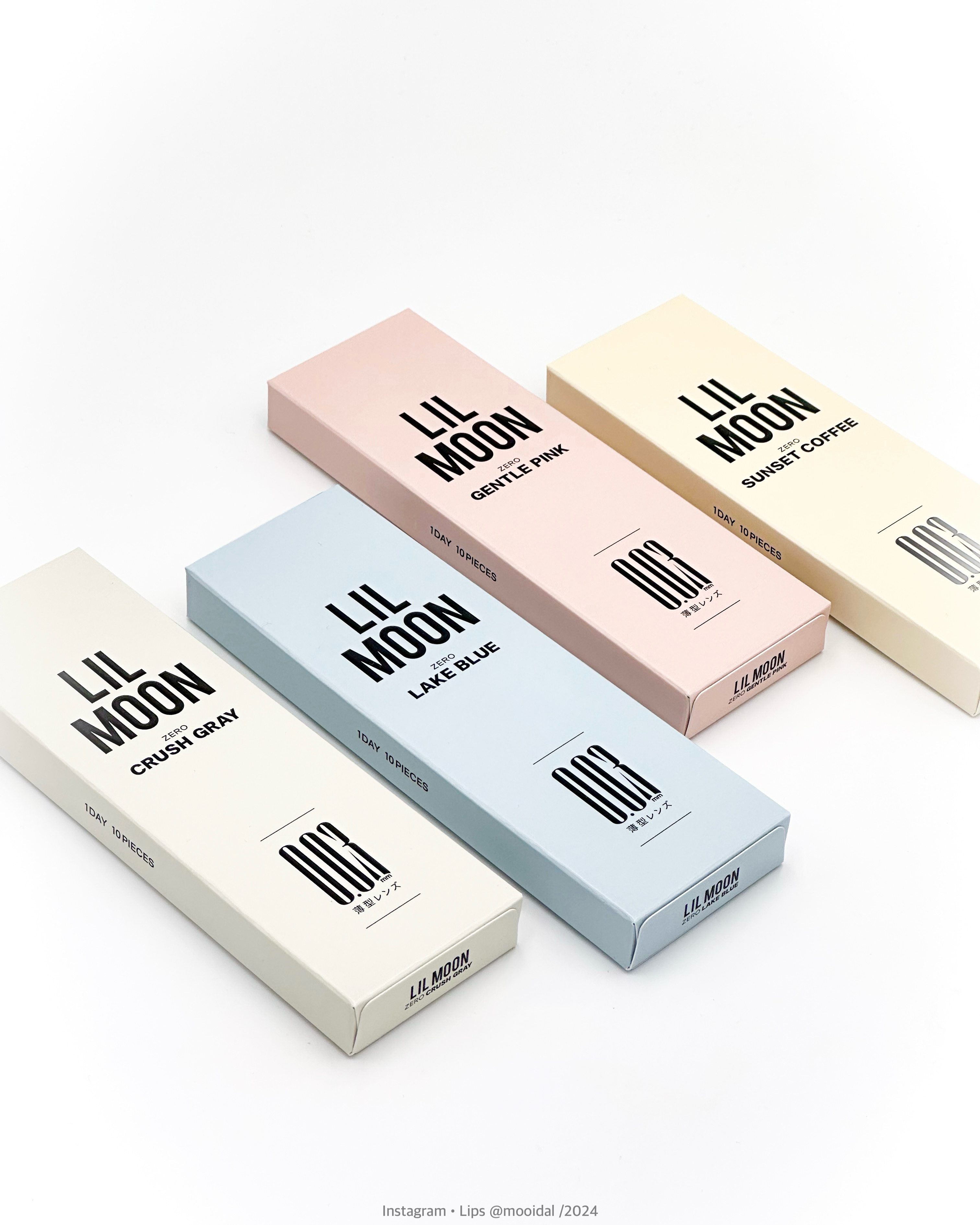 LILMOON 1day 0.03ZERO ジェントルピンク/LILMOON/ワンデー（１DAY）カラコンを使ったクチコミ（2枚目）