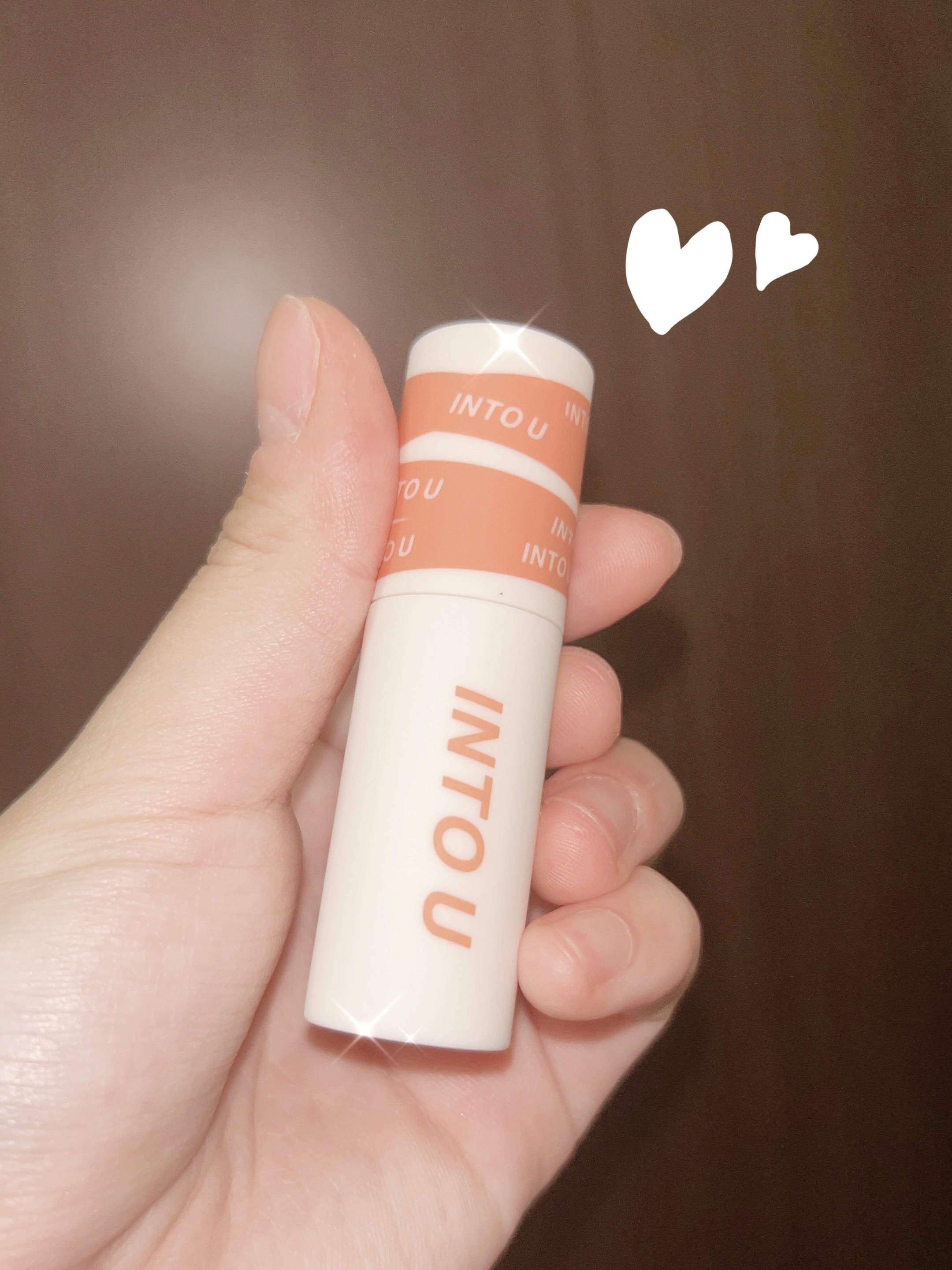 スーパーマットリップ＆チークマッド/INTO U/口紅を使ったクチコミ（1枚目）