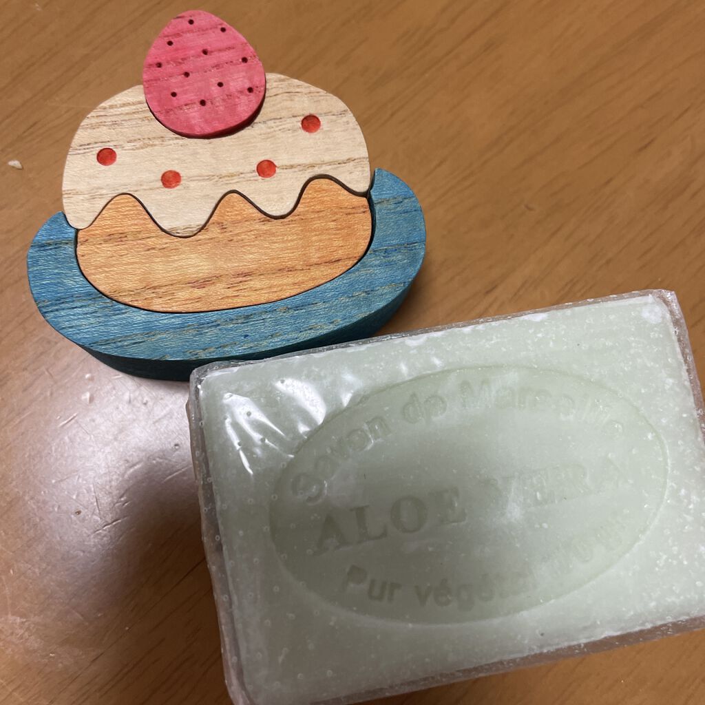 キューブソープ ココナッツミルク/Le Chatelard(ル・シャトラール)/ボディ石鹸を使ったクチコミ（2枚目）