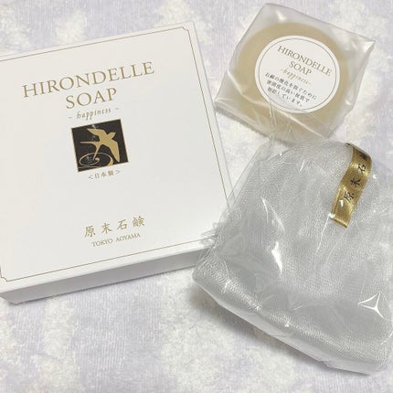 SOAP Happines/HIRONDELLE/洗顔石鹸を使ったクチコミ(1枚目)