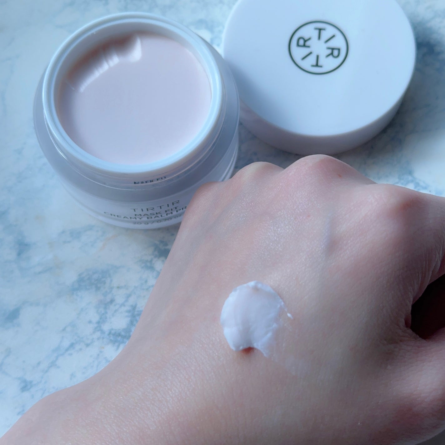 マスクフィットクリーミーバームプライマー/TIRTIR(ティルティル)/化粧下地を使ったクチコミ(2枚目)