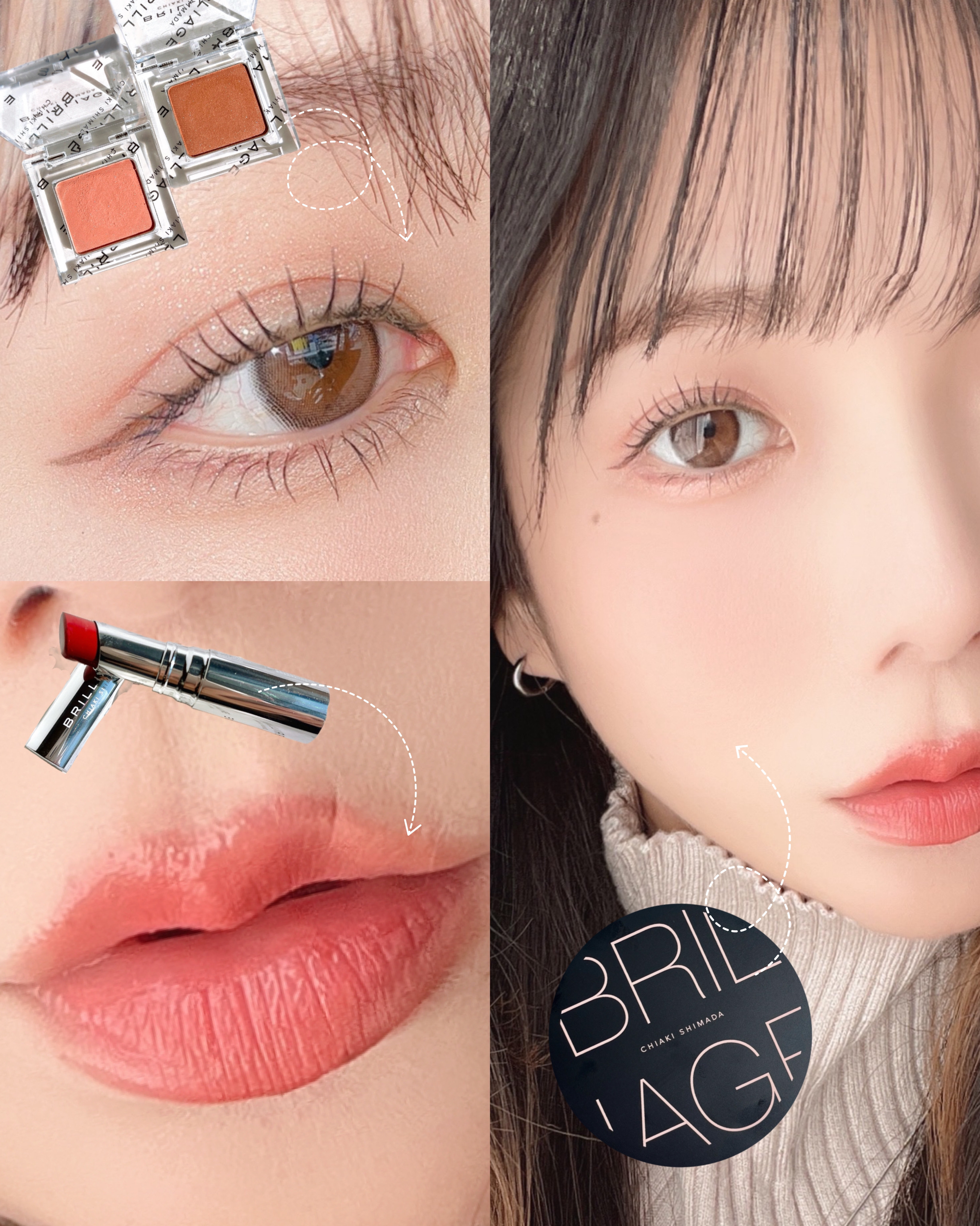 マスキング ティント リップス/ブリリアージュ/リップティントを使ったクチコミ（2枚目）