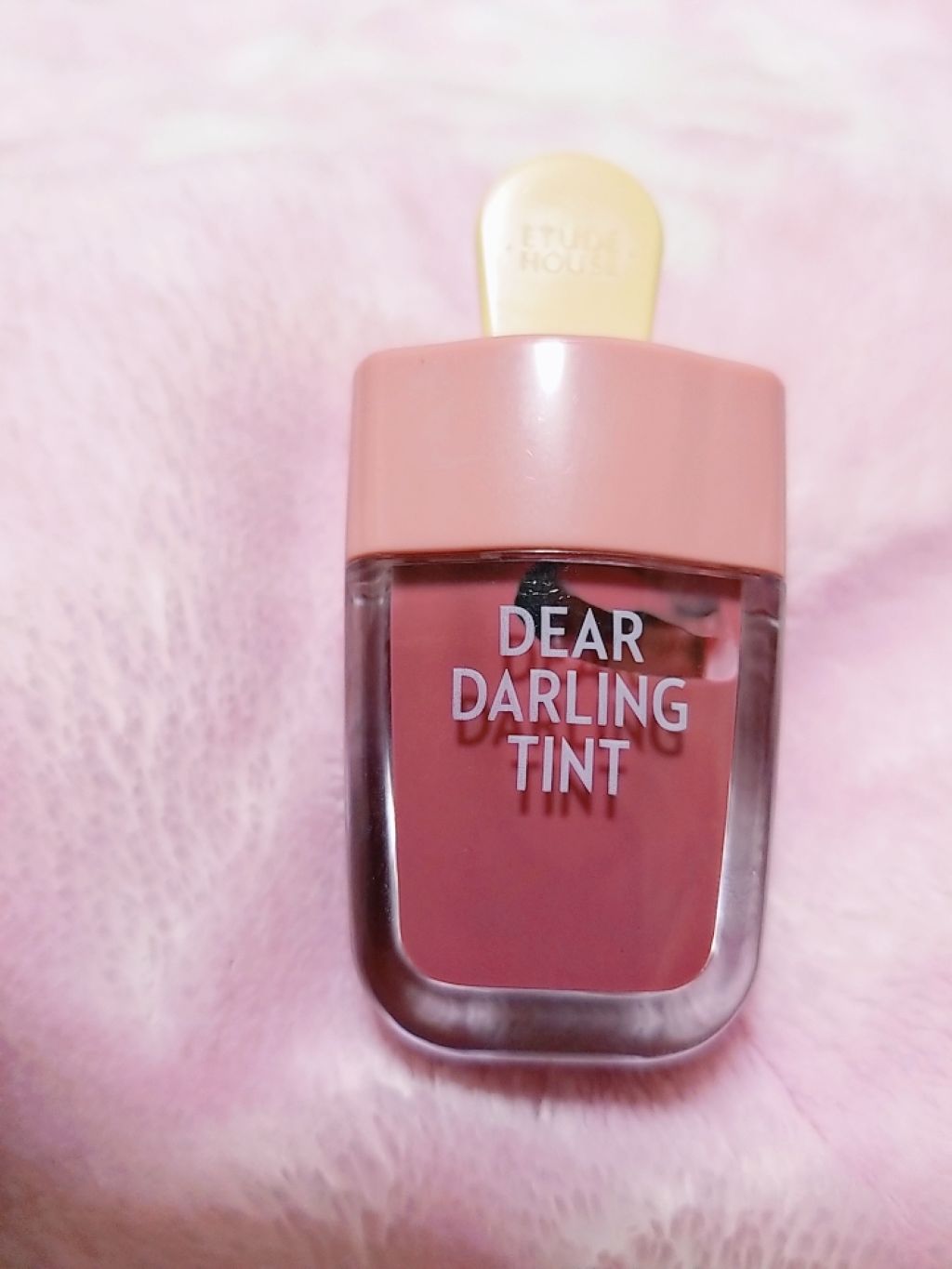 ディアダーリン ウォータージェルティント （アイスティント）/ETUDE/口紅を使ったクチコミ（1枚目）