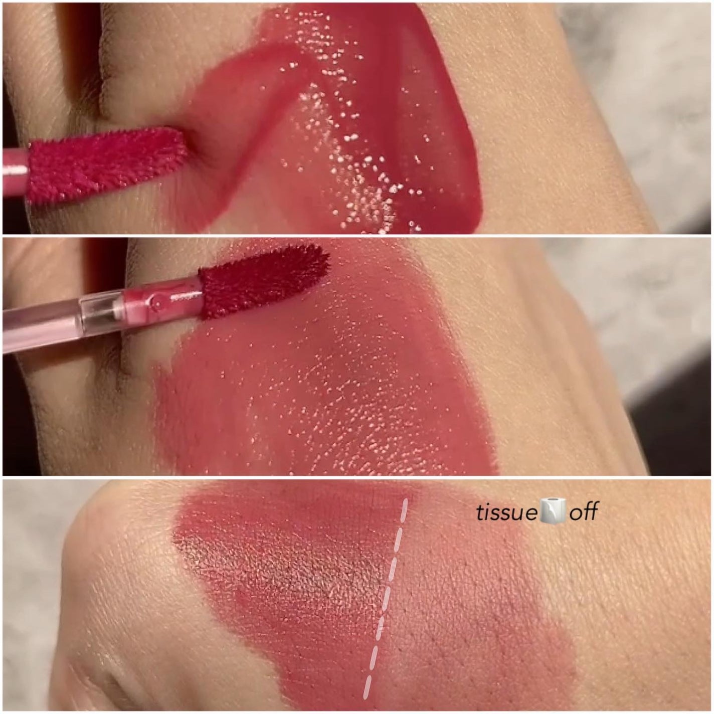 コスノリ ウォーターブラーリーティント/COSNORI/リップティントを使ったクチコミ(5枚目)