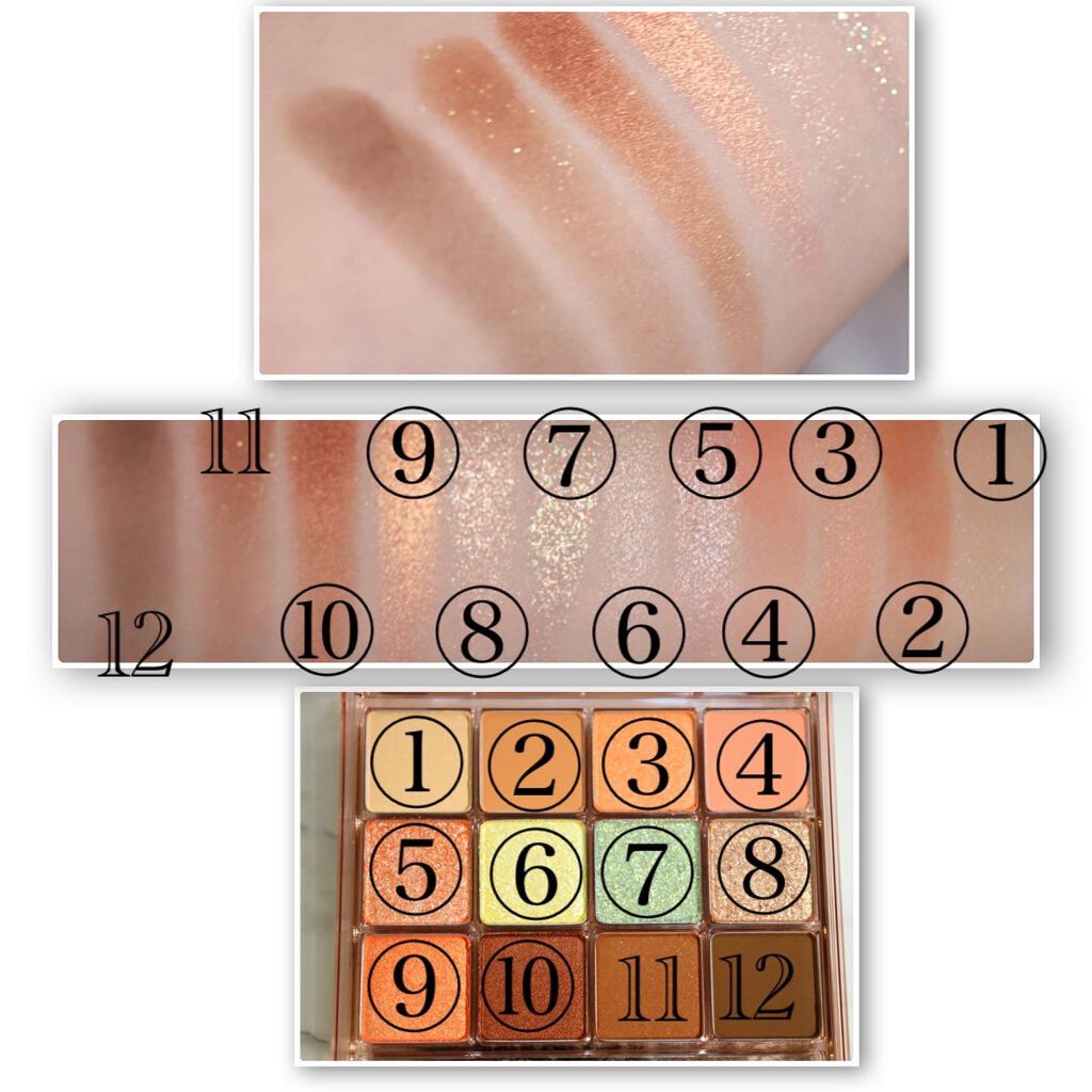 グラムチェンジマルチパレット/A.BLACK/マルチパレットを使ったクチコミ（2枚目）