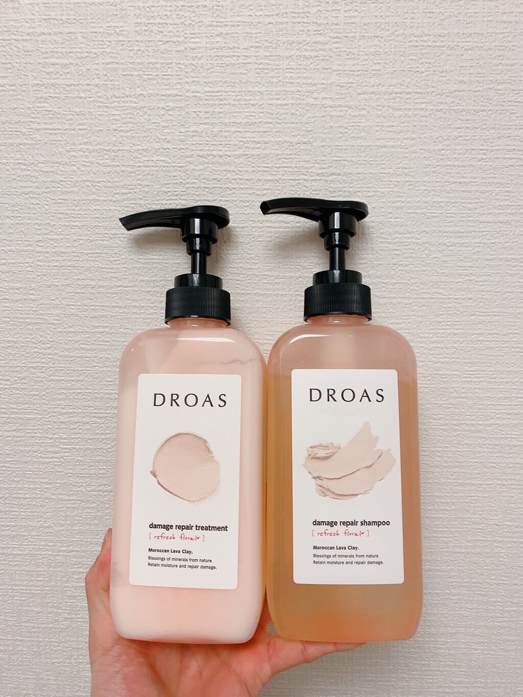 ダメージリペアシャンプー／トリートメント/DROAS/市販シャンプーを使ったクチコミ（2枚目）