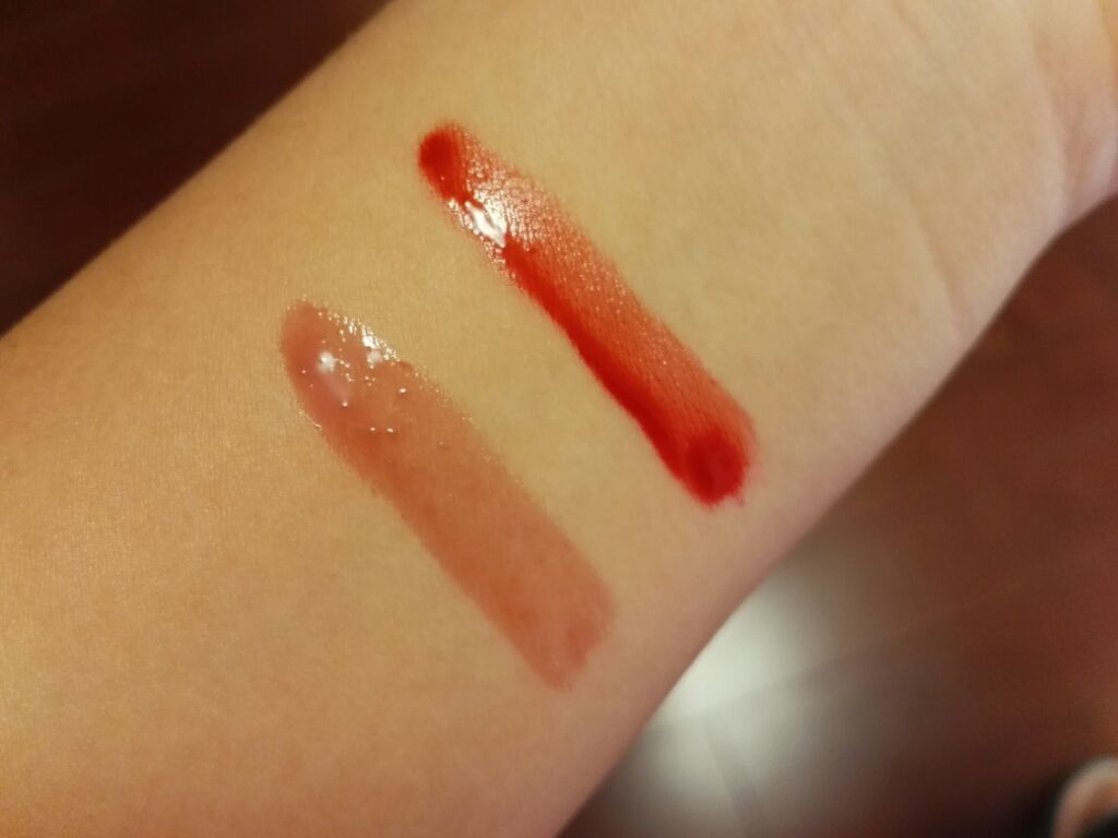 ディアダーリン ウォータージェルティント （アイスティント）/ETUDE/口紅を使ったクチコミ（2枚目）