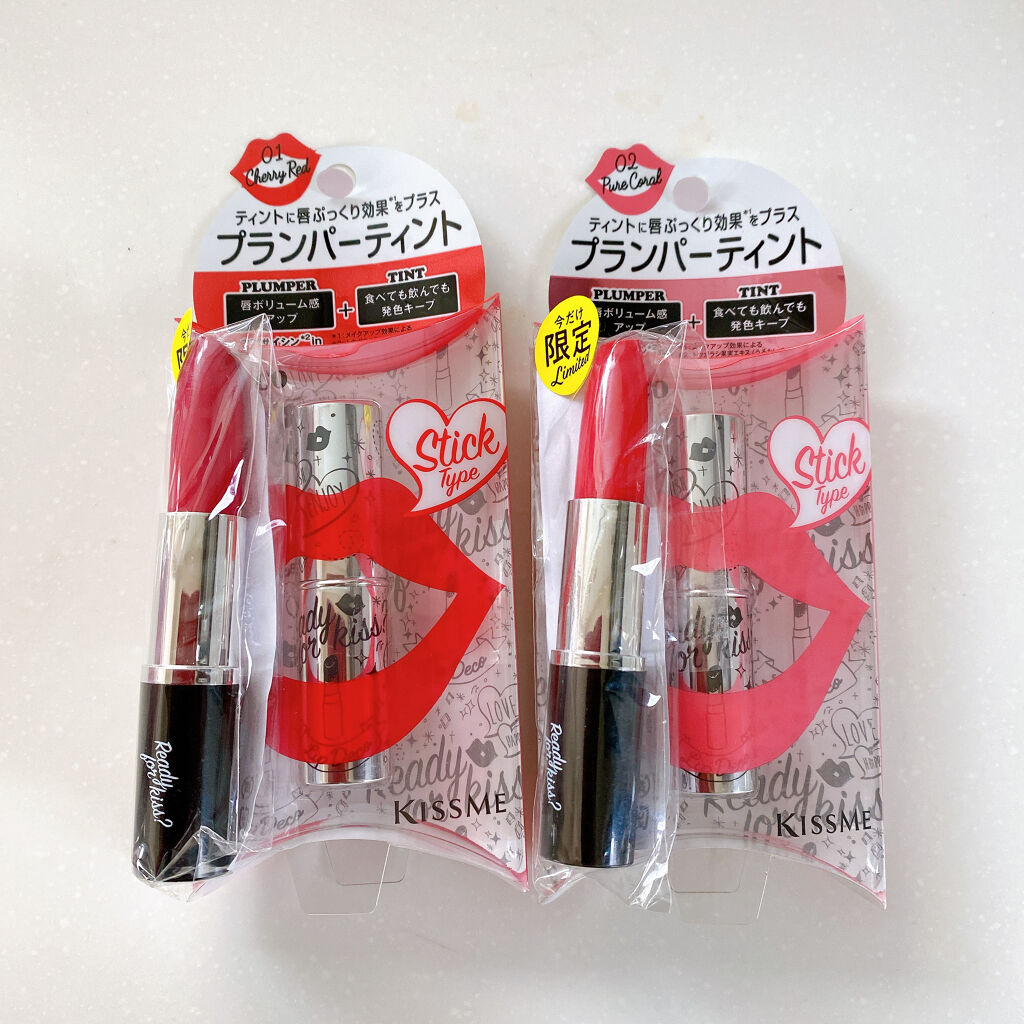 プランパーティントスティック/リップデコ/リップティントを使ったクチコミ（3枚目）