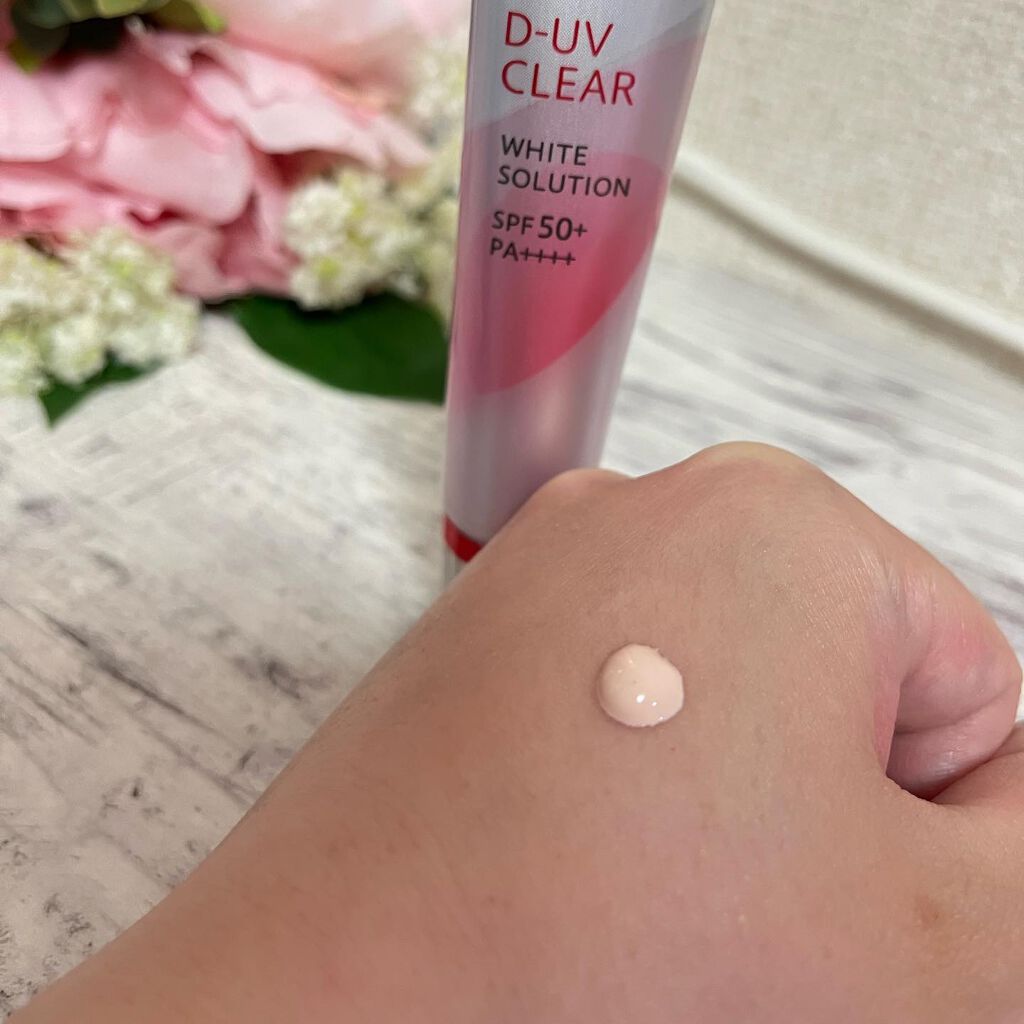 D-UVクリア ホワイトソリューション/アスタリフト/日焼け止めクリームを使ったクチコミ（2枚目）