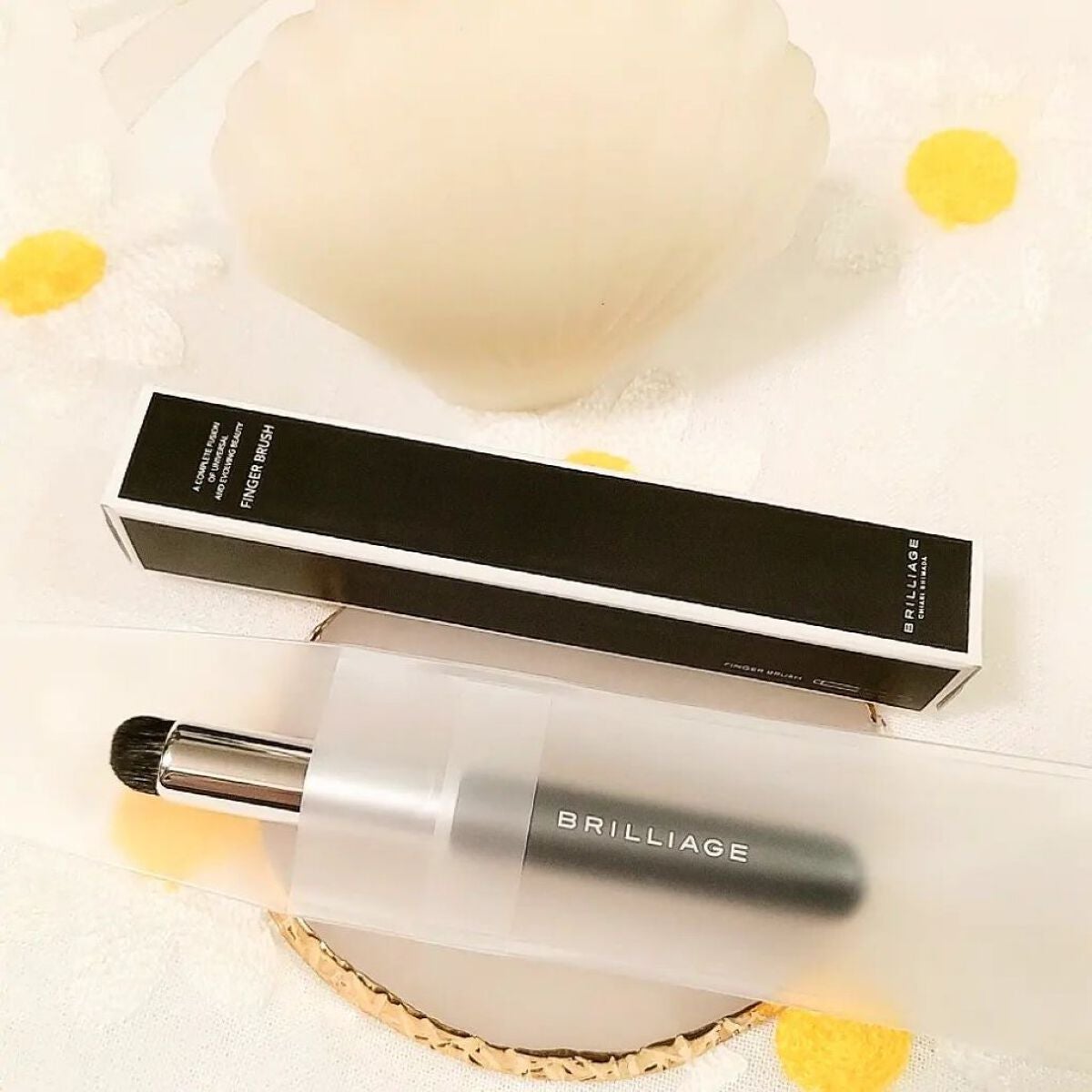 フィンガーブラシ /ブリリアージュ/メイクブラシを使ったクチコミ(5枚目)